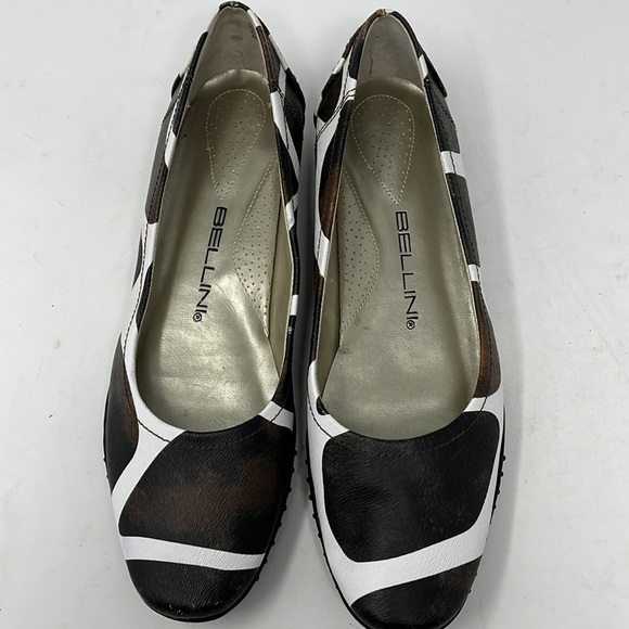 BELLINI Cow Print Ballet Flat Size 7 - Picture 3 of 10